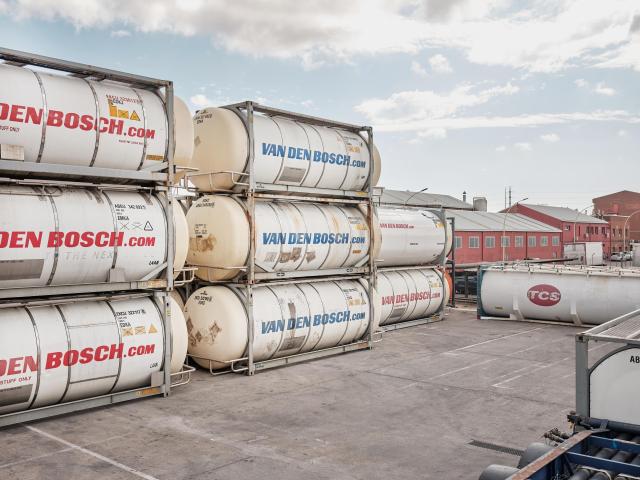 ISO tanks in Spain